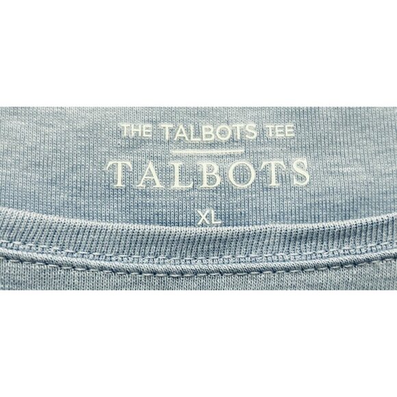 The Talbots Tee - Pima Cotton Bateautneck Light Blue - Picture 6 of 6
